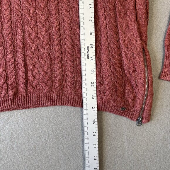 American Eagle Womens Cable Knit Sweater Cozy Cottagecore Preppy Casual Fall XL - Picture 9 of 16
